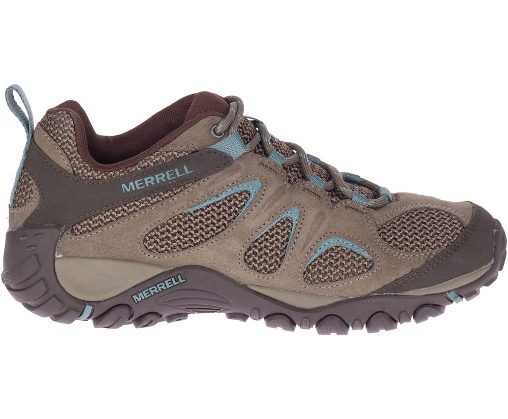 Buty Trekkingowe Merrell Damskie Brązowe - Yokota 2 - 105972-CVR